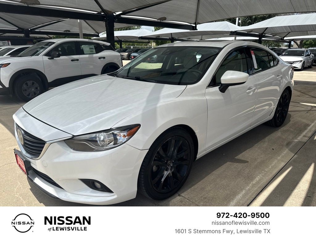 Snowflake White Pearl Mica 2015 Mazda MAZDA6 Sedan Front-Wheel Drive 6-Speed Automatic