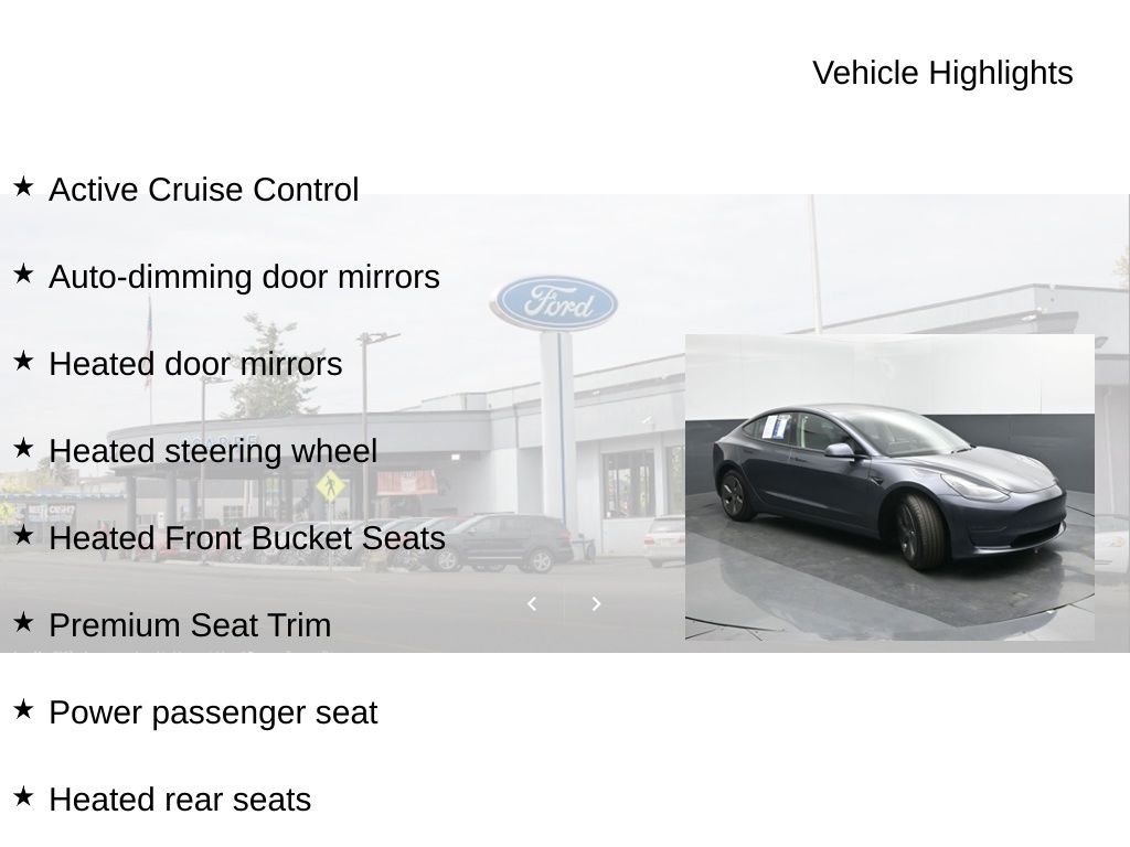 2023 Tesla Model 3 Rear-Wheel Drive