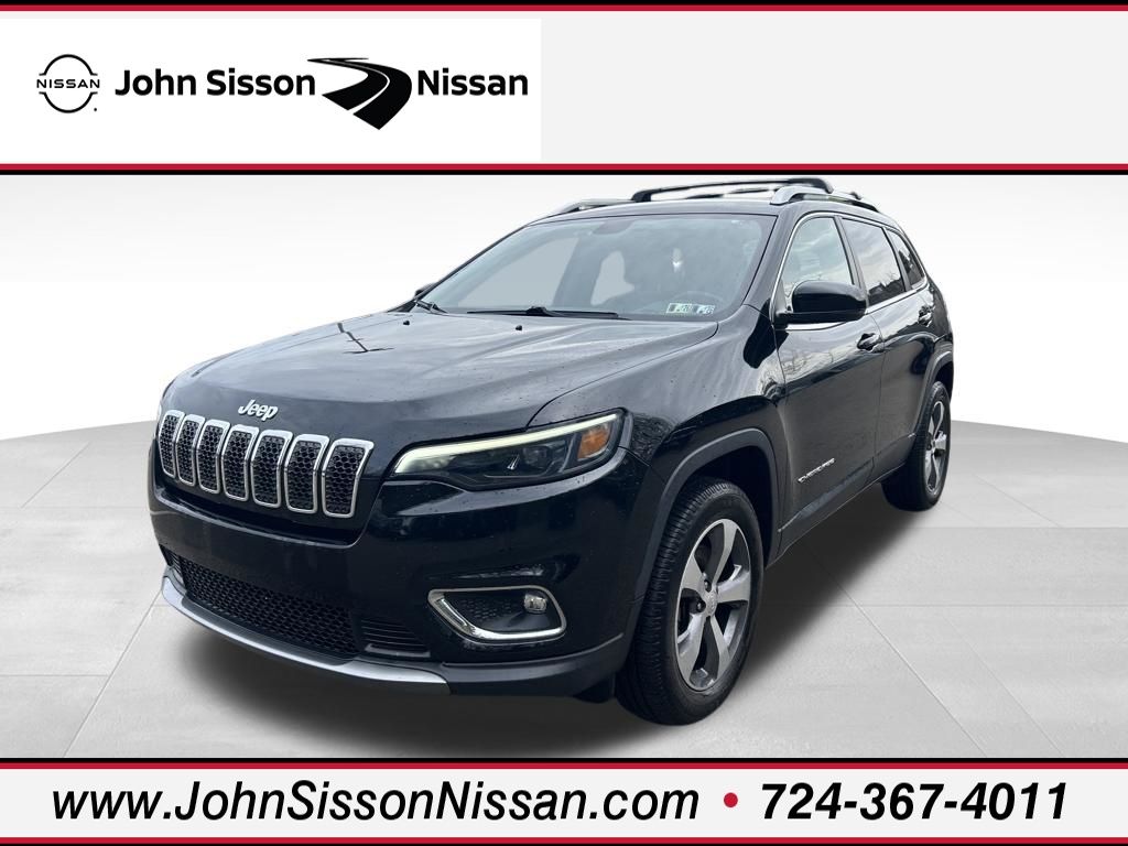 Diamond Black Crystal Pearlcoat 2020 Jeep Cherokee Limited 4WD SUV / Crossover Four-Wheel Drive 9-Speed Automatic