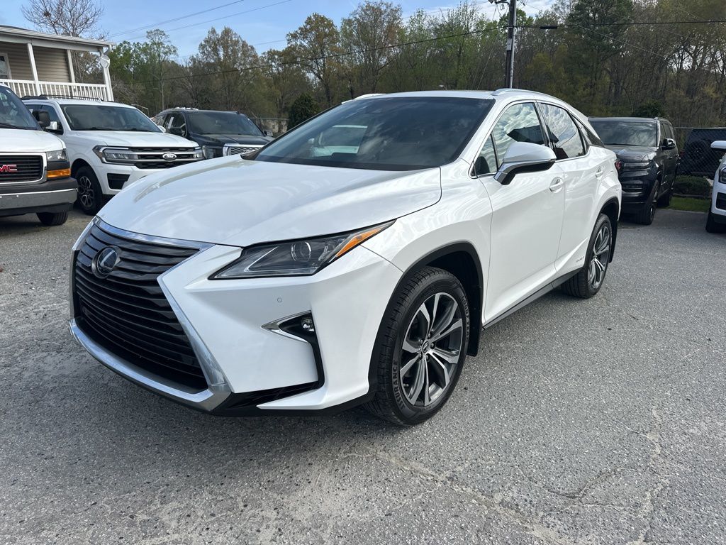 Eminent White Pearl 2018 Lexus RX Hybrid 450h AWD SUV / Crossover All-Wheel Drive Continuously Variable Transmission