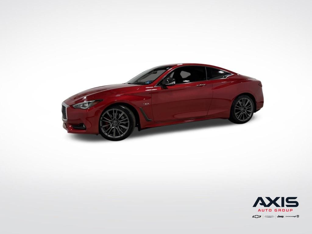 Dynamic Sunstone Red 2017 INFINITI Q60 Coupe All-Wheel Drive 7-Speed Automatic