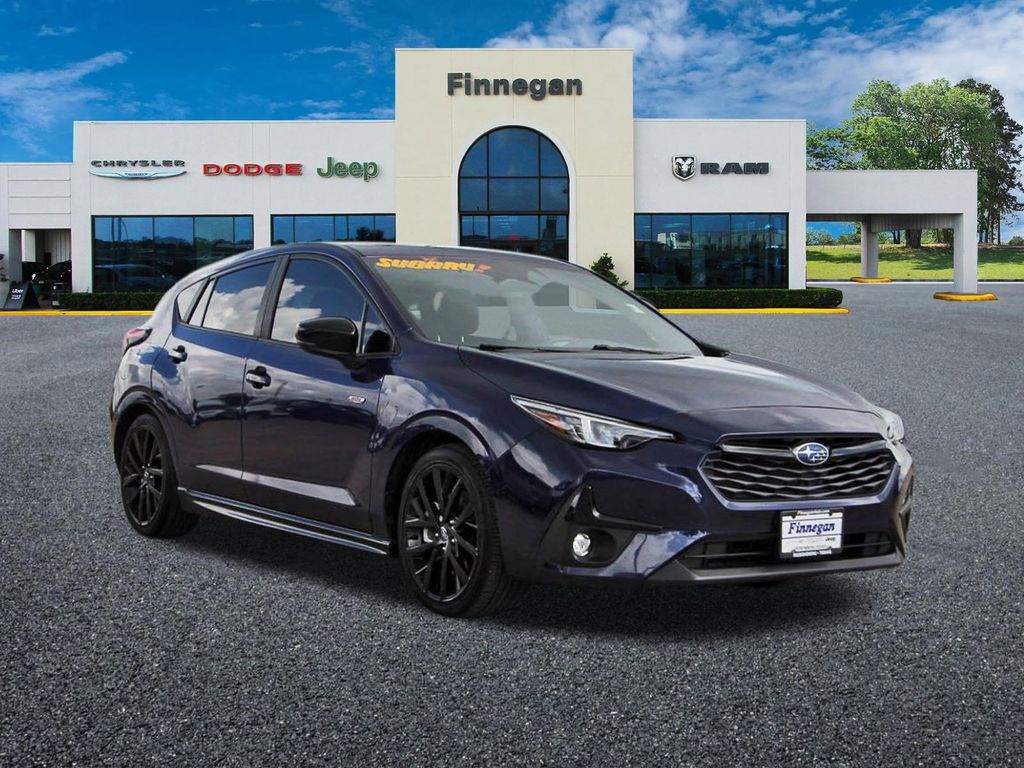 Sapphire Blue Pearl 2024 Subaru Impreza RS AWD Wagon All-Wheel Drive Continuously Variable Transmission