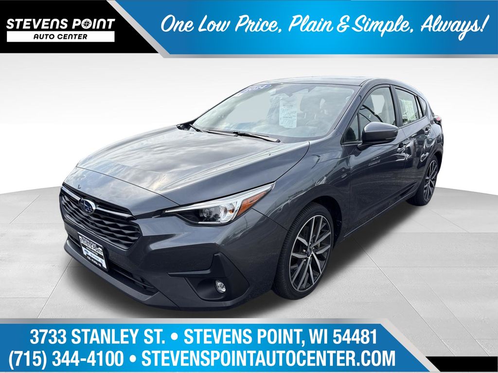 Magnetite Gray Metallic 2024 Subaru Impreza Wagon All-Wheel Drive Continuously Variable Transmission