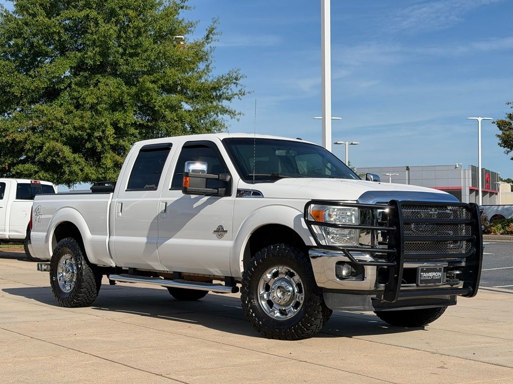 Oxford White 2015 Ford F-250 Super Duty Pickup Truck Four-Wheel Drive 6-Speed Automatic Overdrive