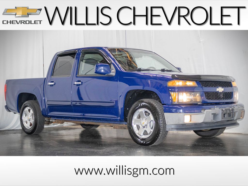 Blue (Deep Navy) 2010 Chevrolet Colorado 1LT Crew Cab RWD Pickup Truck 4X2 4-Speed Automatic Overdrive