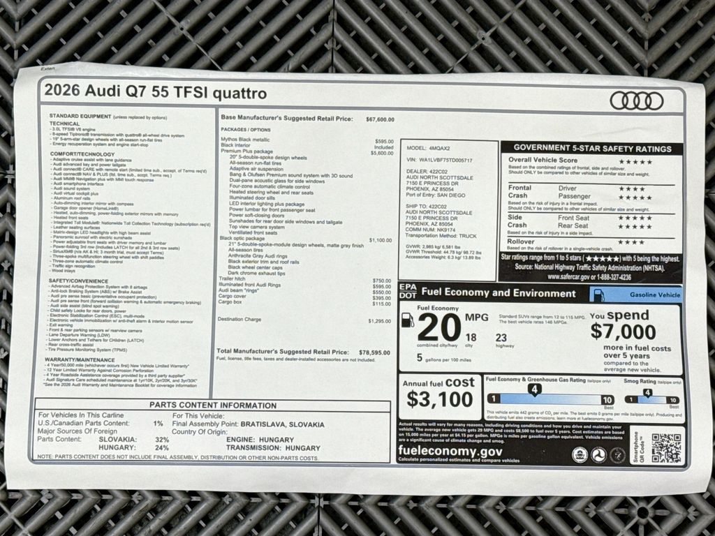 Thumbnail: 2026 Audi Q7 - 9