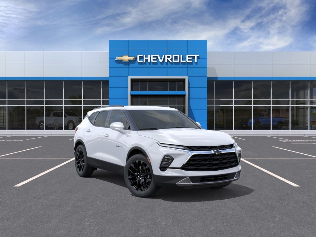 Summit White 2026 Chevrolet Blazer SUV / Crossover 9-Speed Automatic Overdrive