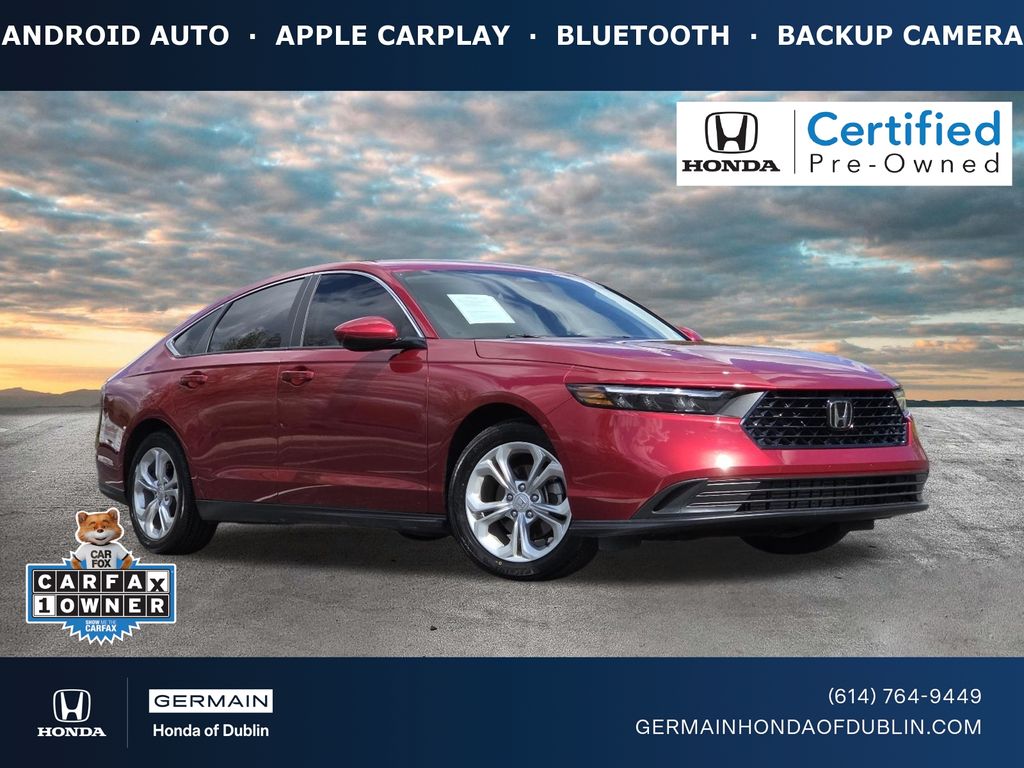 used 2024 Honda Accord car, priced at $22,997