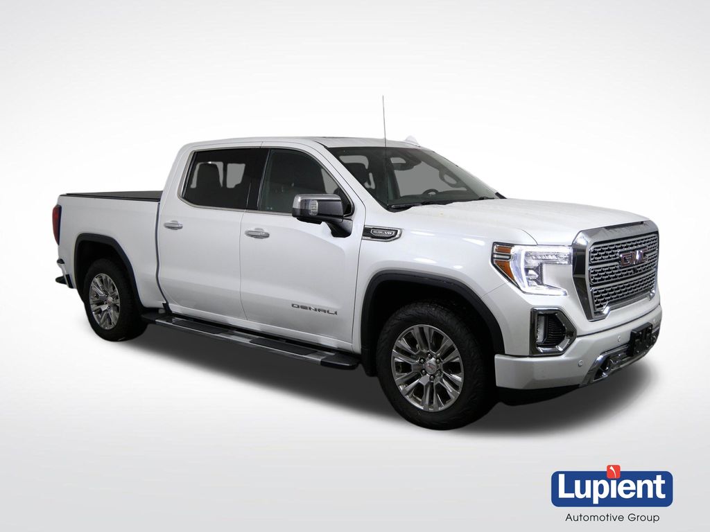 White Frost Tricoat 2021 GMC Sierra 1500 Pickup Truck Four-Wheel Drive Automatic