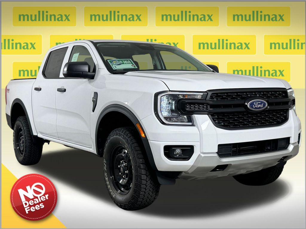 Oxford White 2026 Ford Ranger Pickup Truck Four-Wheel Drive Automatic