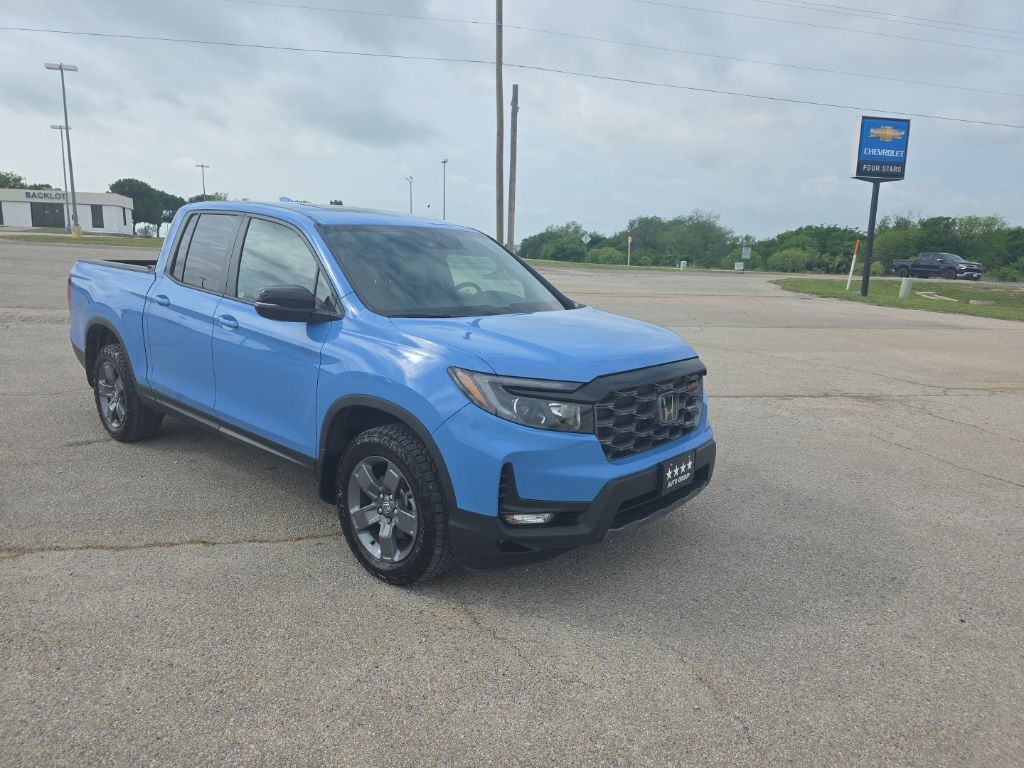 Pearl 2024 Honda Ridgeline TrailSport AWD Pickup Truck All-Wheel Drive 9-Speed Automatic