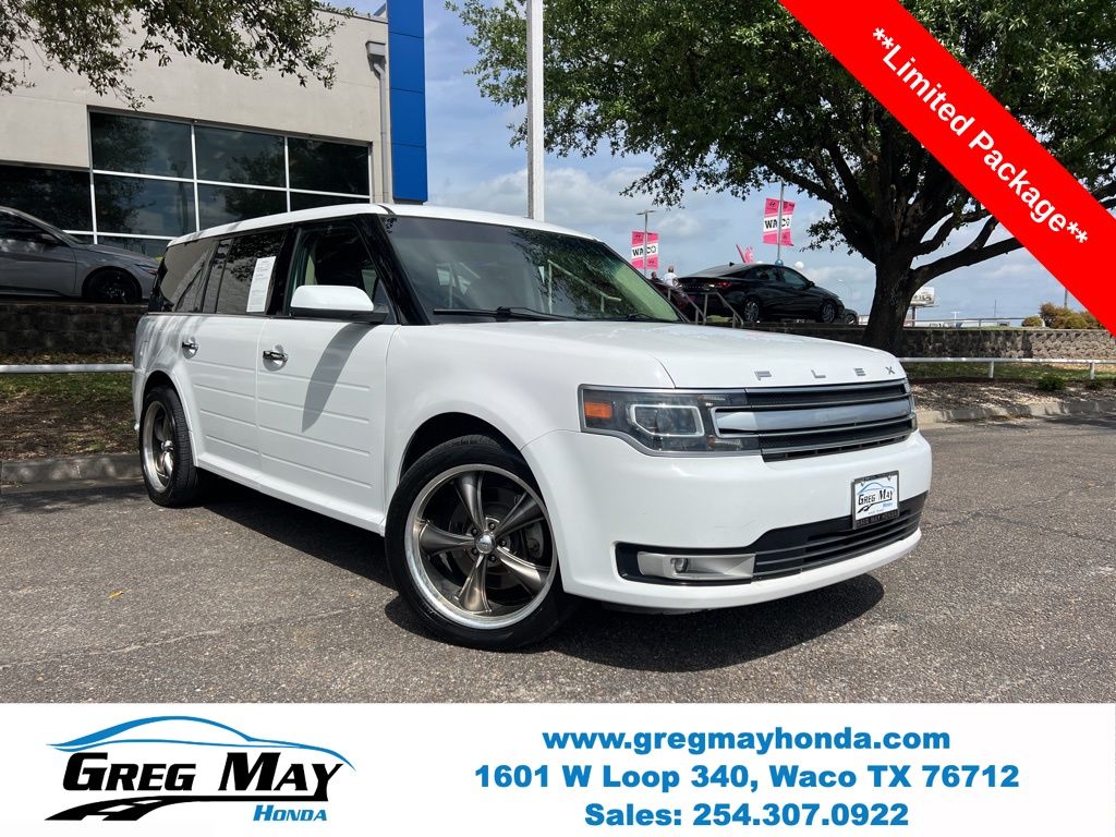 Oxford White 2018 Ford Flex Limited SUV / Crossover Front-Wheel Drive 6-Speed Automatic