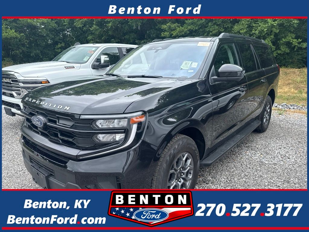 Black Metallic 2025 Ford Expedition MAX Active 4WD SUV / Crossover Four-Wheel Drive Automatic