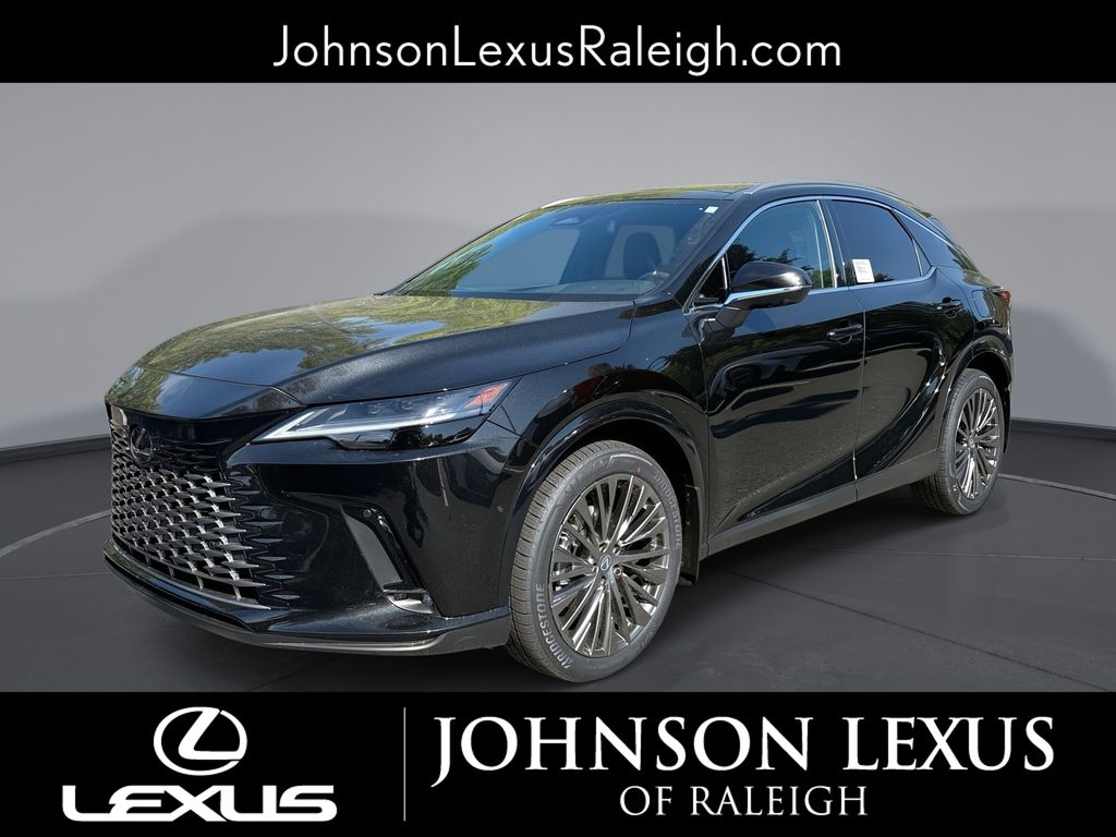 Black (Caviar) 2026 Lexus RX Hybrid 350h Luxury AWD SUV / Crossover All-Wheel Drive Continuously Variable Transmission
