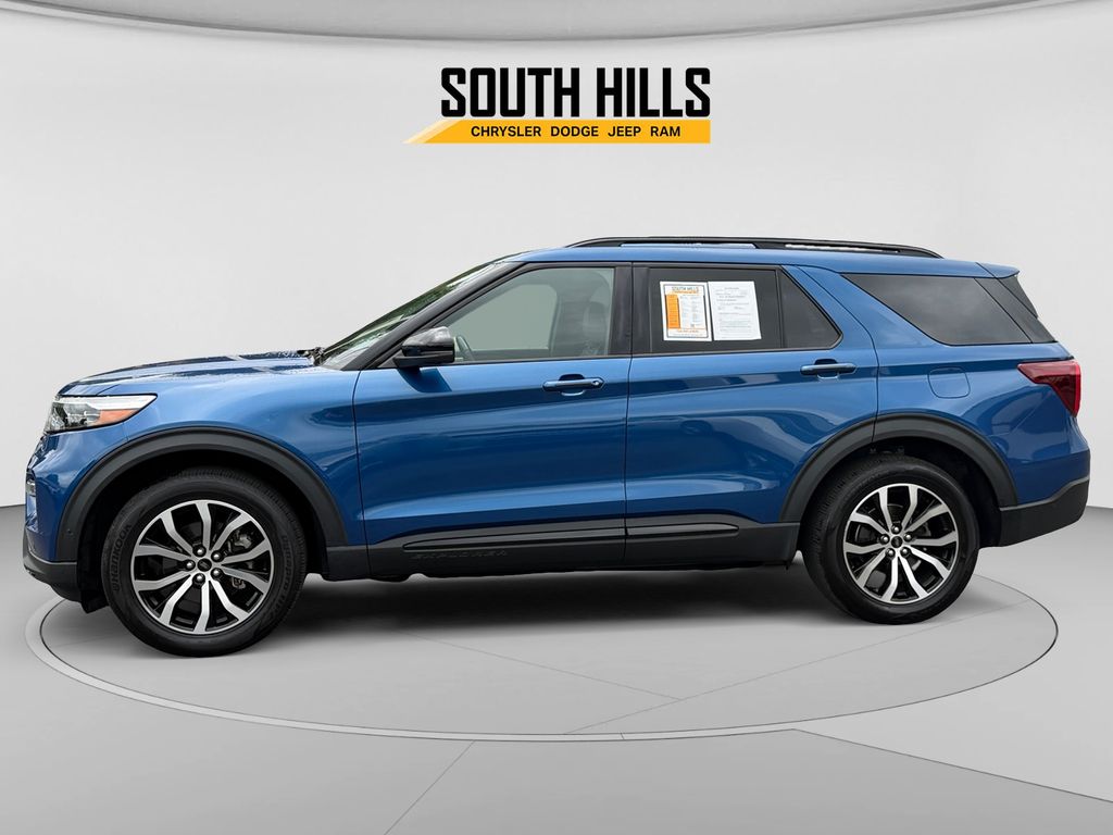 2020 Ford Explorer ST Blue at Phil Fitts Ford