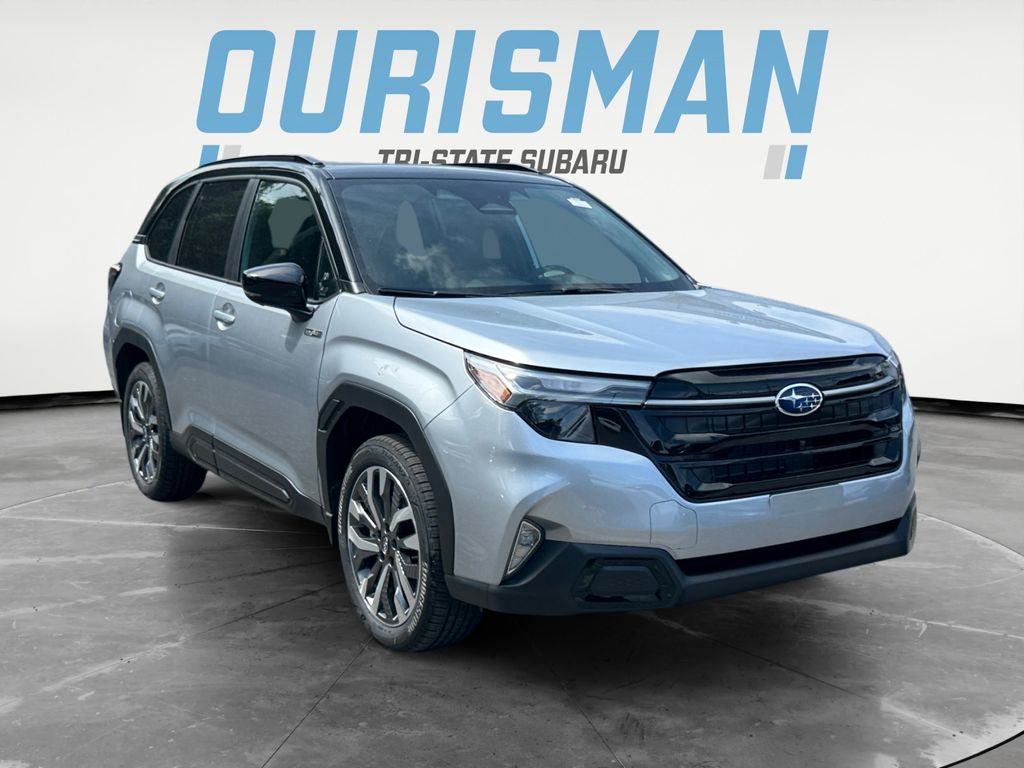 Silver Metallic 2026 Subaru Forester Hybrid SUV / Crossover All-Wheel Drive Continuously Variable Transmission