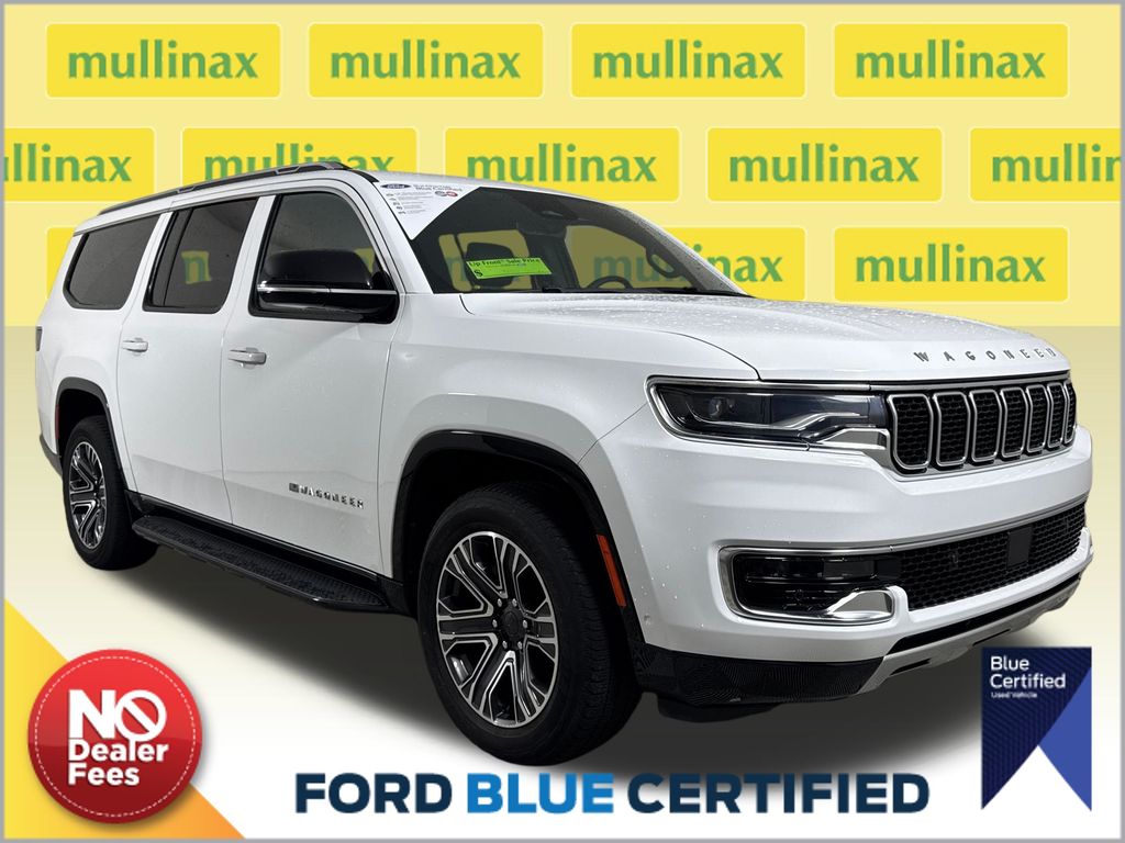 Bright White Clearcoat 2024 Jeep Wagoneer L SUV / Crossover 4X2 8-Speed Automatic