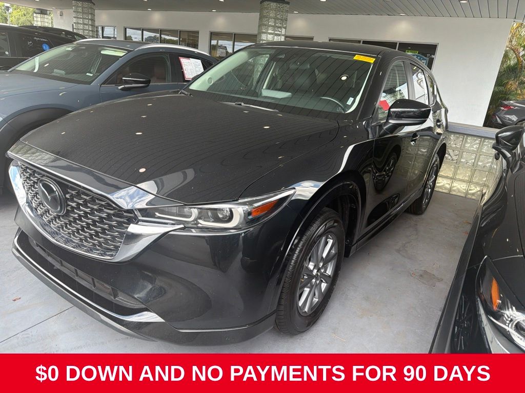 Jet Black 2025 Mazda CX-5 SUV / Crossover All-Wheel Drive 6-Speed Automatic