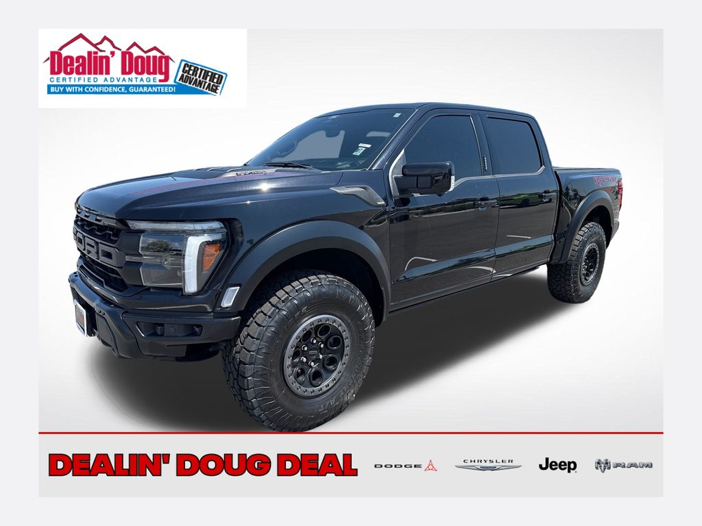 Black Metallic 2024 Ford F-150 Pickup Truck Four-Wheel Drive Automatic