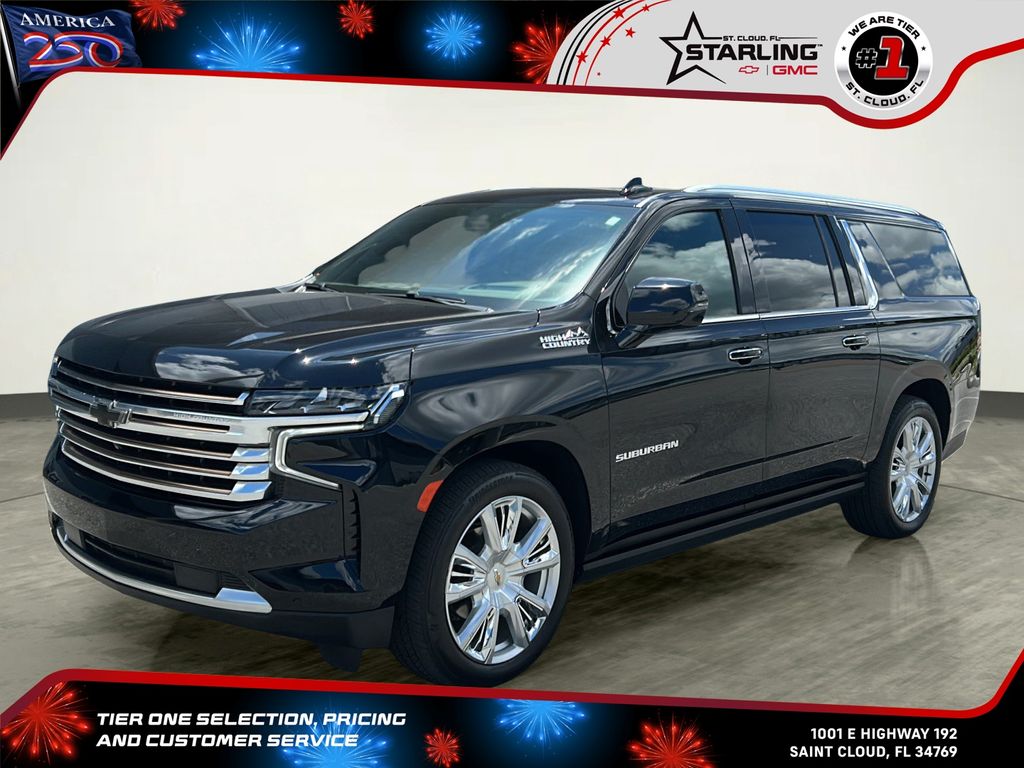 Black 2024 Chevrolet Suburban SUV / Crossover Four-Wheel Drive