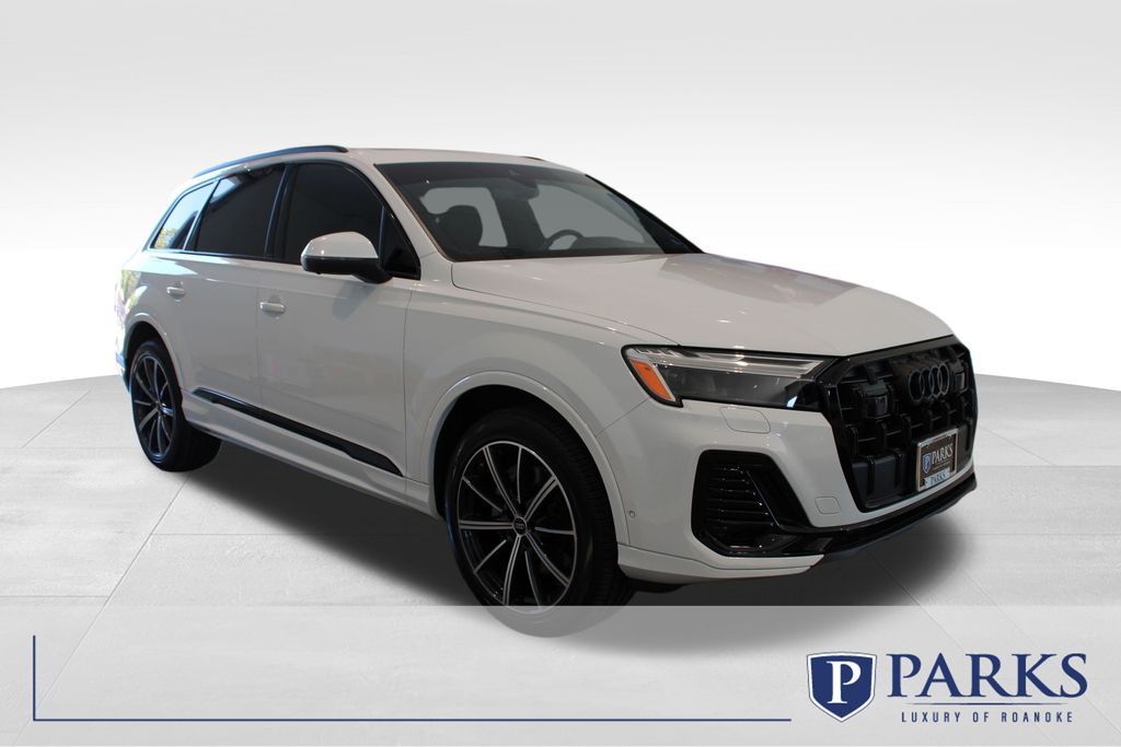 Glacier White Metallic 2025 Audi Q7 quattro Premium Plus 45 TFSI SUV / Crossover All-Wheel Drive 8-Speed Automatic