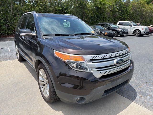 Brown Metallic 2013 Ford Explorer XLT SUV / Crossover Front-Wheel Drive 6-Speed Automatic