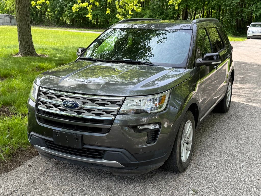 Gray (Magnetic) 2018 Ford Explorer SUV / Crossover All-Wheel Drive 6-Speed Automatic