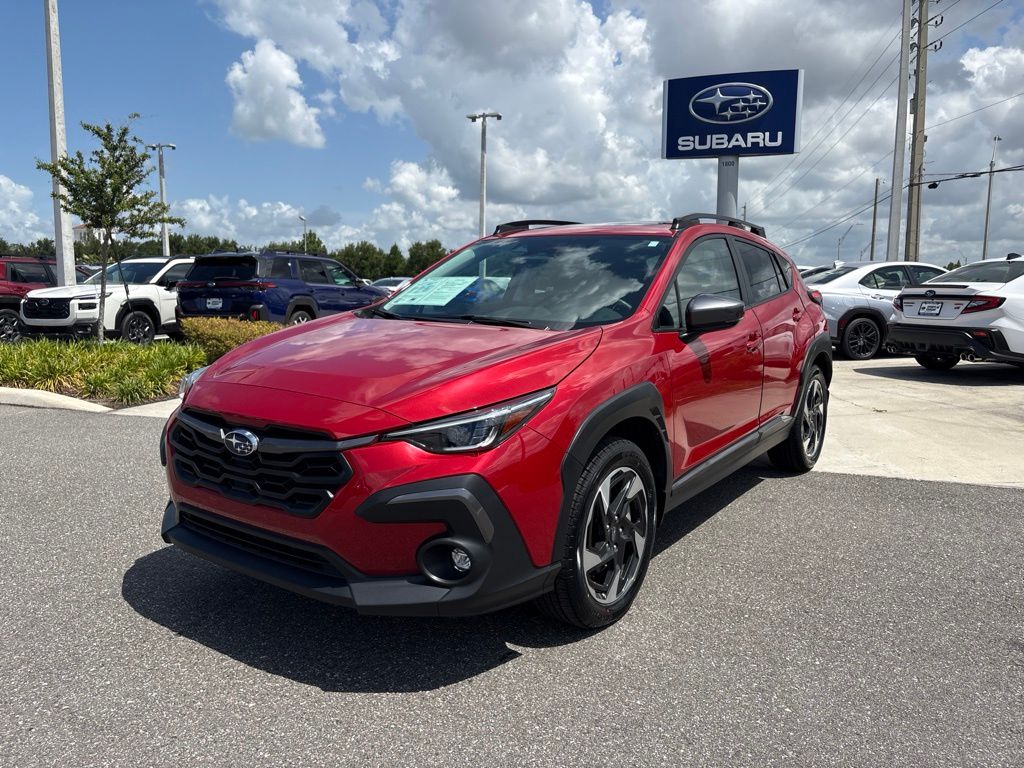 Lithium Red Pearl 2024 Subaru Crosstrek SUV / Crossover All-Wheel Drive Continuously Variable Transmission