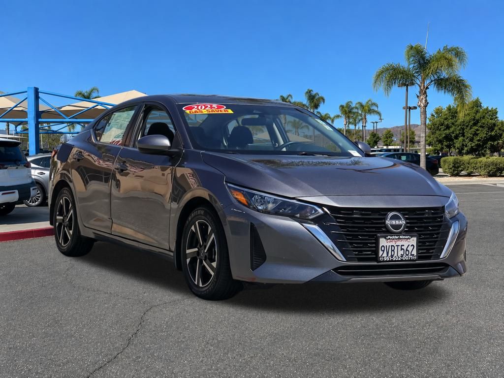 Gray (Gun Metallic) 2025 Nissan Sentra Sedan Front-Wheel Drive Automatic