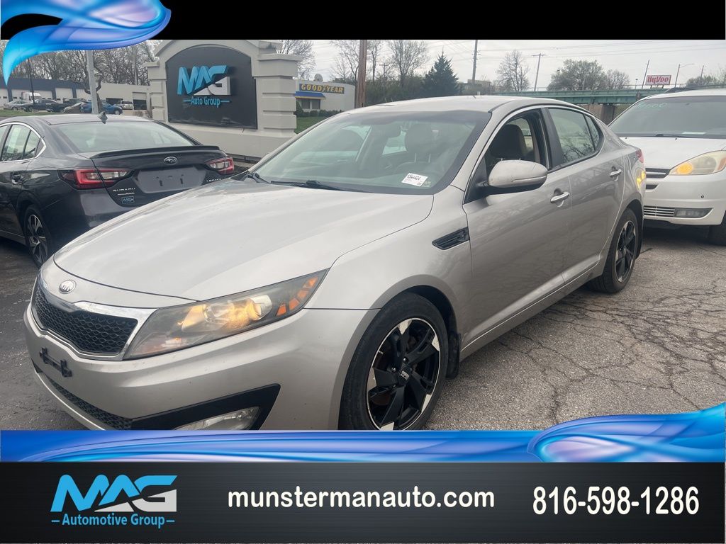 Satin Metal Metallic 2013 Kia Optima EX Sedan Front-Wheel Drive 6-Speed Automatic