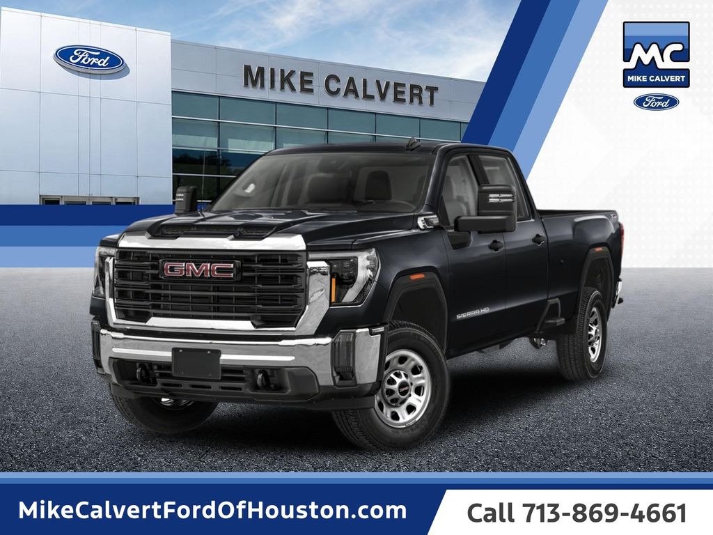 Onyx Black 2025 GMC Sierra 3500HD Pickup Truck Four-Wheel Drive Automatic