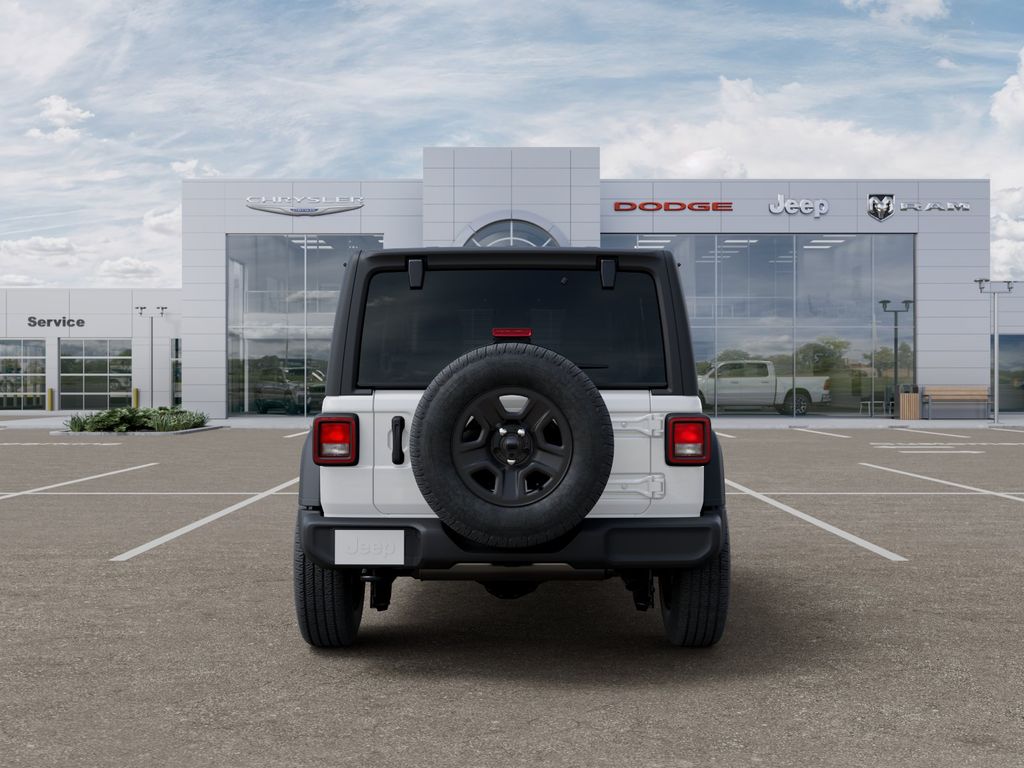 New 2026 Bright White Clearcoat Jeep Sport image 7