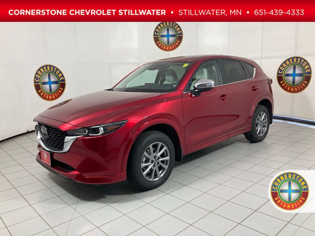 Soul Red Crystal Metallic 2025 Mazda CX-5 2.5 S Preferred AWD SUV / Crossover All-Wheel Drive 6-Speed Automatic