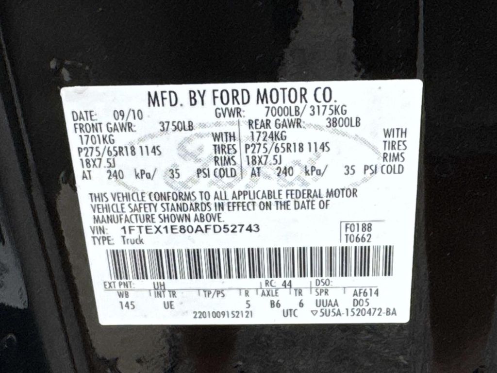 Used 2010 Black Ford STX image 30