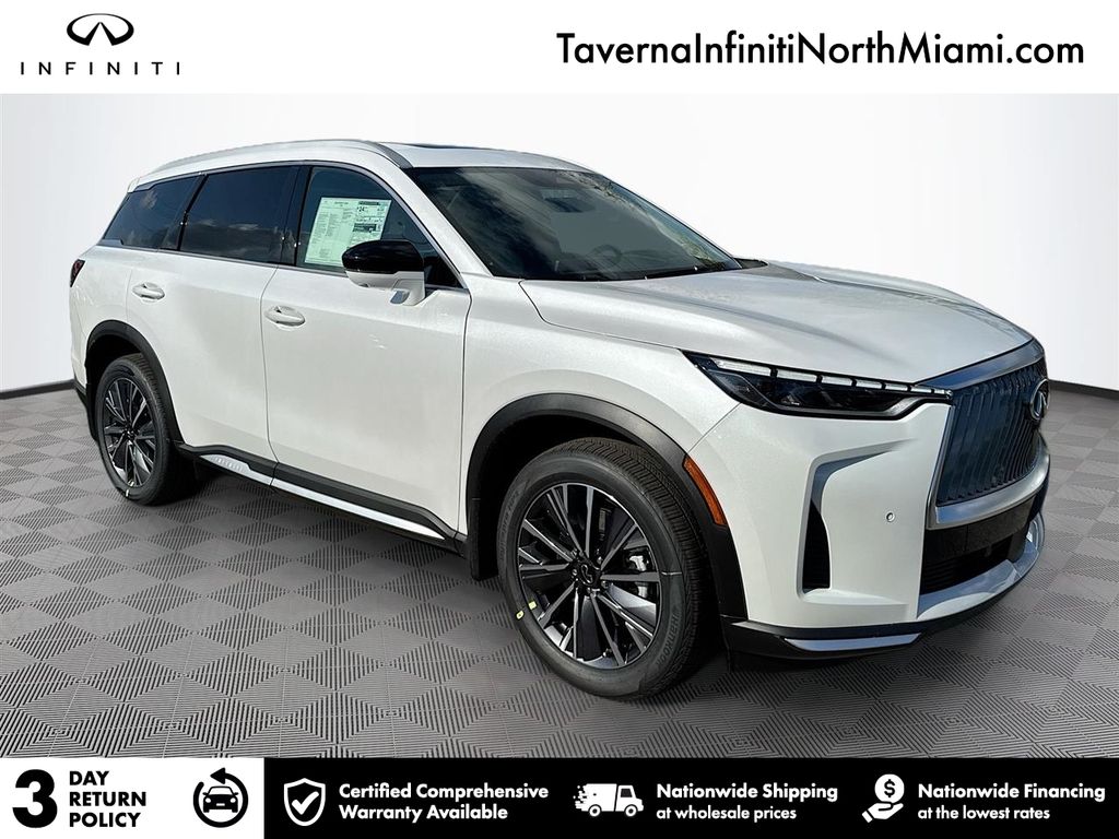 White 2026 INFINITI QX60 SUV / Crossover Front-Wheel Drive 9-Speed Automatic