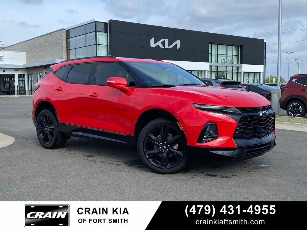 Red Hot 2020 Chevrolet Blazer RS AWD SUV / Crossover All-Wheel Drive 9-Speed Automatic