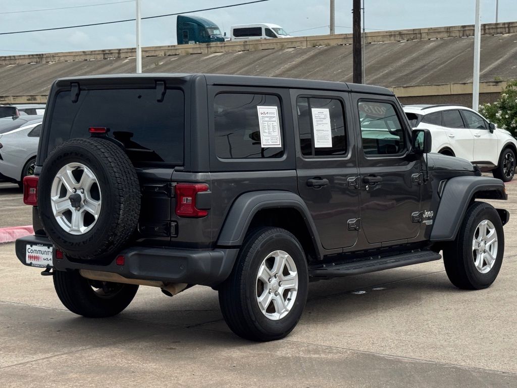 2018 Jeep Wrangler Unlimited Sport S Gray at Emmons Autoplex