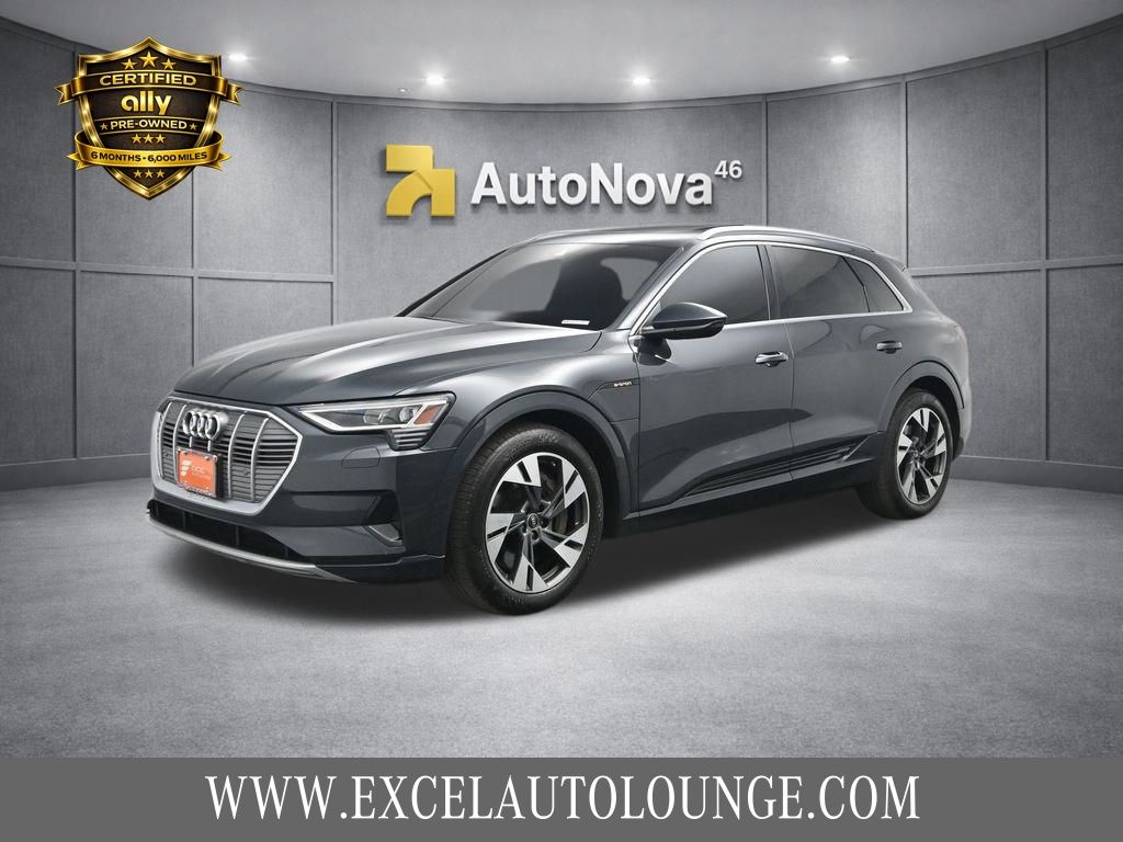 Gray Metallic 2022 Audi e-tron SUV / Crossover All-Wheel Drive Automatic