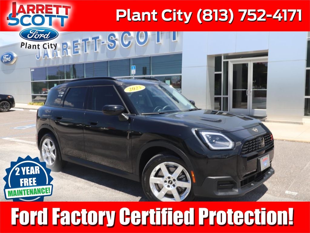 Midnight Black 2025 MINI Countryman SUV / Crossover All-Wheel Drive 7-Speed Automatic
