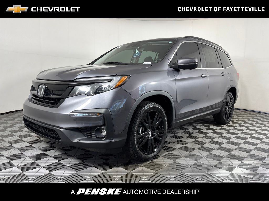 Gray (Modern Steel Metallic) 2022 Honda Pilot SUV / Crossover All-Wheel Drive 9-Speed Automatic