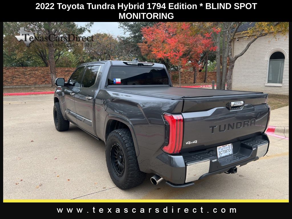 2022 Toyota Tundra Hybrid 1794 Edition 5