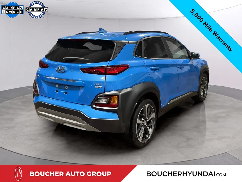 Certified Used 2020 Surf Blue Hyundai Limited image 3