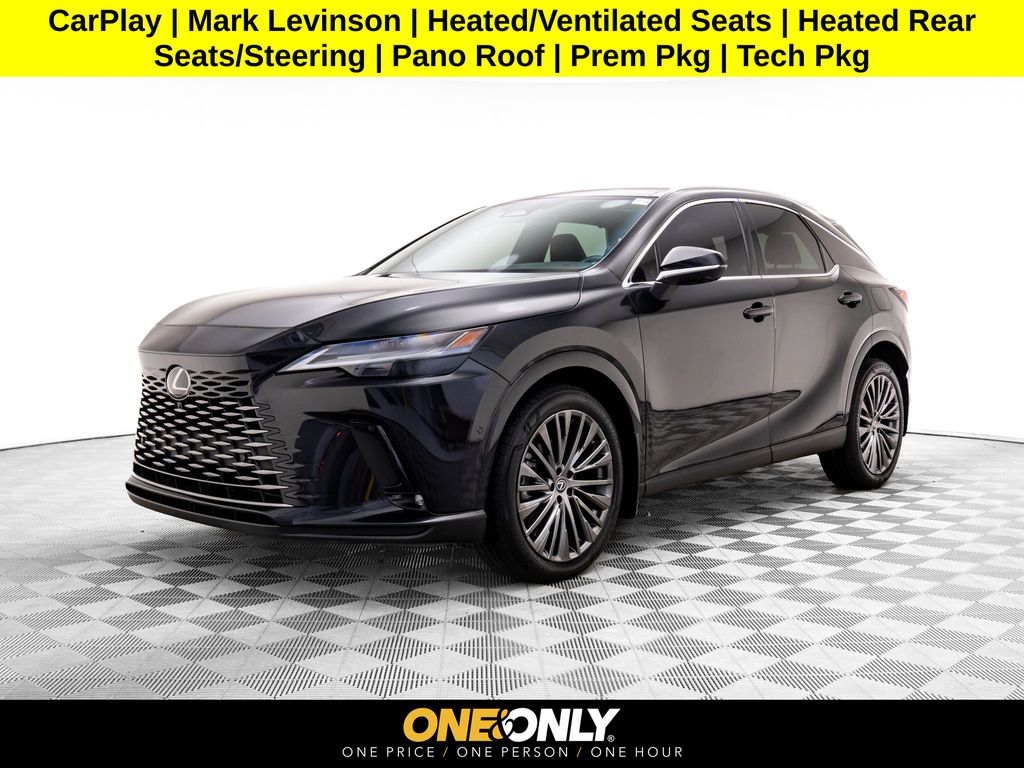Black (Caviar) 2024 Lexus RX 350 Ultra Luxury AWD SUV / Crossover 8-Speed Automatic