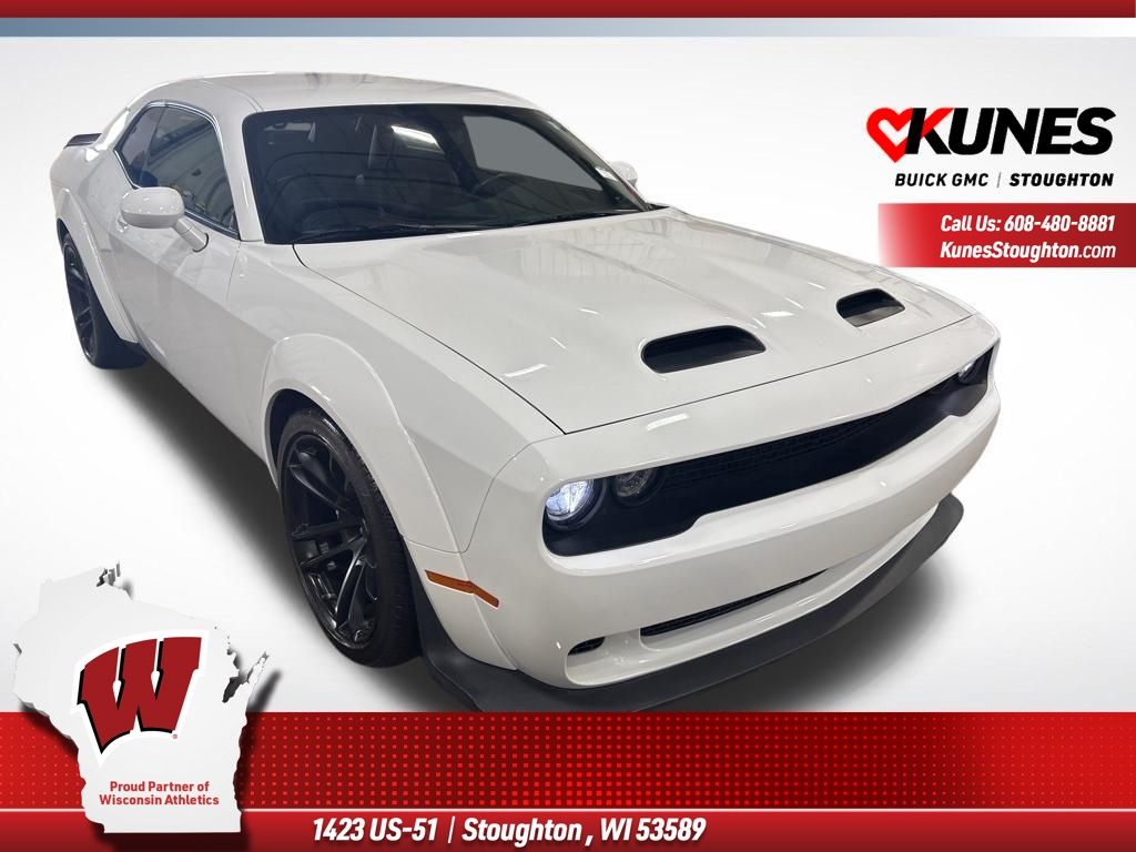 White Knuckle Clearcoat 2023 Dodge Challenger Coupe Rear-Wheel Drive 8-Speed Automatic