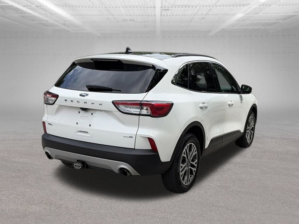 2020 Ford Escape SEL White at Rochrich Mazda