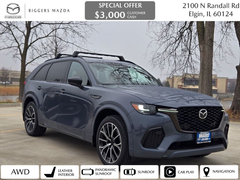 Gray Metallic 2026 Mazda CX-70 3.3 Turbo S Premium Plus AWD SUV / Crossover All-Wheel Drive 8-Speed Automatic