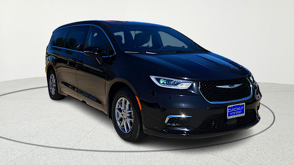 Diamond Black Crystal Pearlcoat 2025 Chrysler Pacifica Select FWD Minivan Front-Wheel Drive 9-Speed Automatic