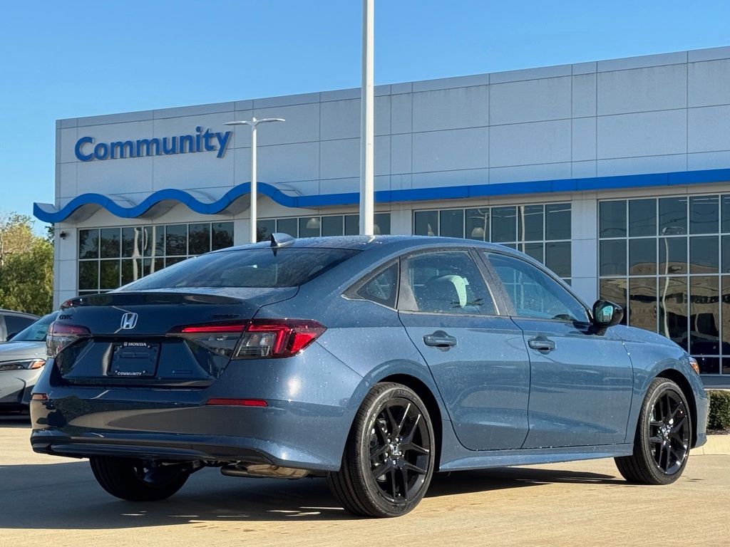 2026 Honda Civic Hybrid Sport Blue at Community Honda