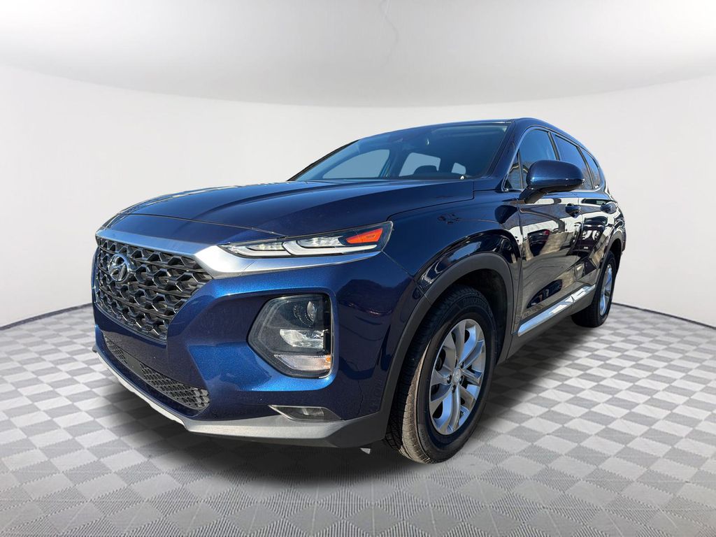 Stormy Blue 2020 Hyundai Santa Fe 2.4L SEL FWD SUV / Crossover Front-Wheel Drive 8-Speed Automatic