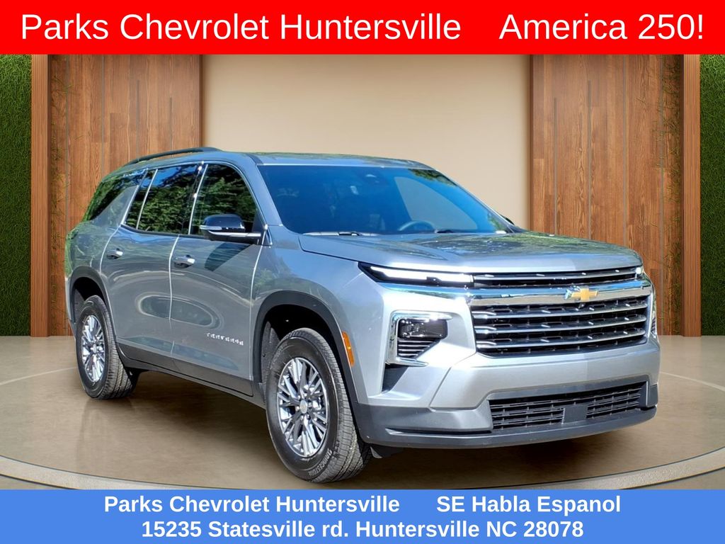 Sterling Gray Metallic 2026 Chevrolet Traverse SUV / Crossover Front-Wheel Drive 8-Speed Automatic